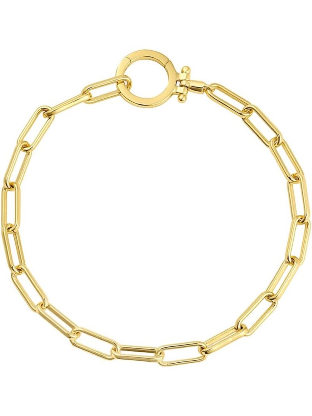 Elegant 18K Gold or Silver-Plated Parker Bracelet 7.25” - Perfect for Stacking